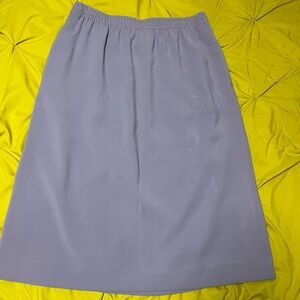 Women's Lavender A-Line Skirt